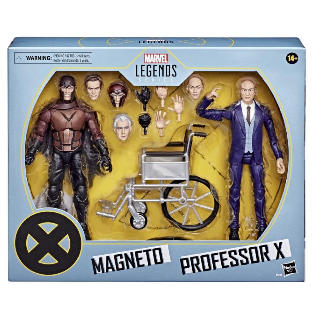 MARVEL X-MEN 20th Legends Series Magneto & Professor X 2-Pack Figure