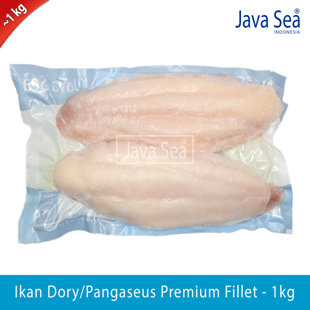 

Fillet Ikan Dory / Dori / Patin (Pangaseus) Premium pack 1kg Java Sea