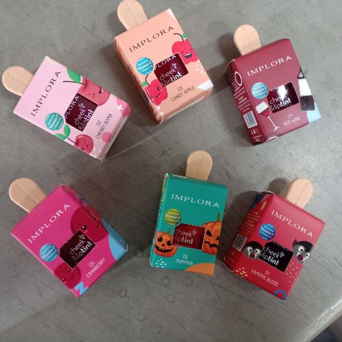 Implora Cheek And Liptint Original BPOM Lip Tint