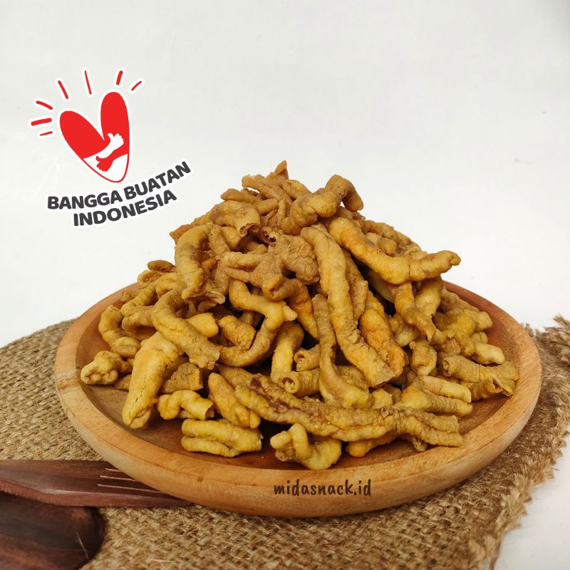

Keripik usus gurih renyah 250 gram snack kiloan enak murah gurih renyah baru murmer