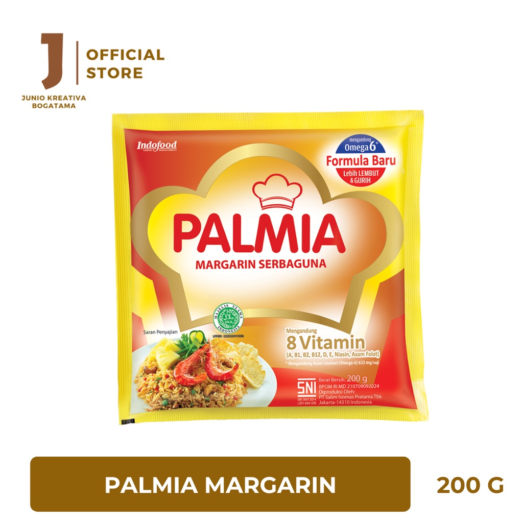 

Palmia Margarin Serbaguna 200 Gram