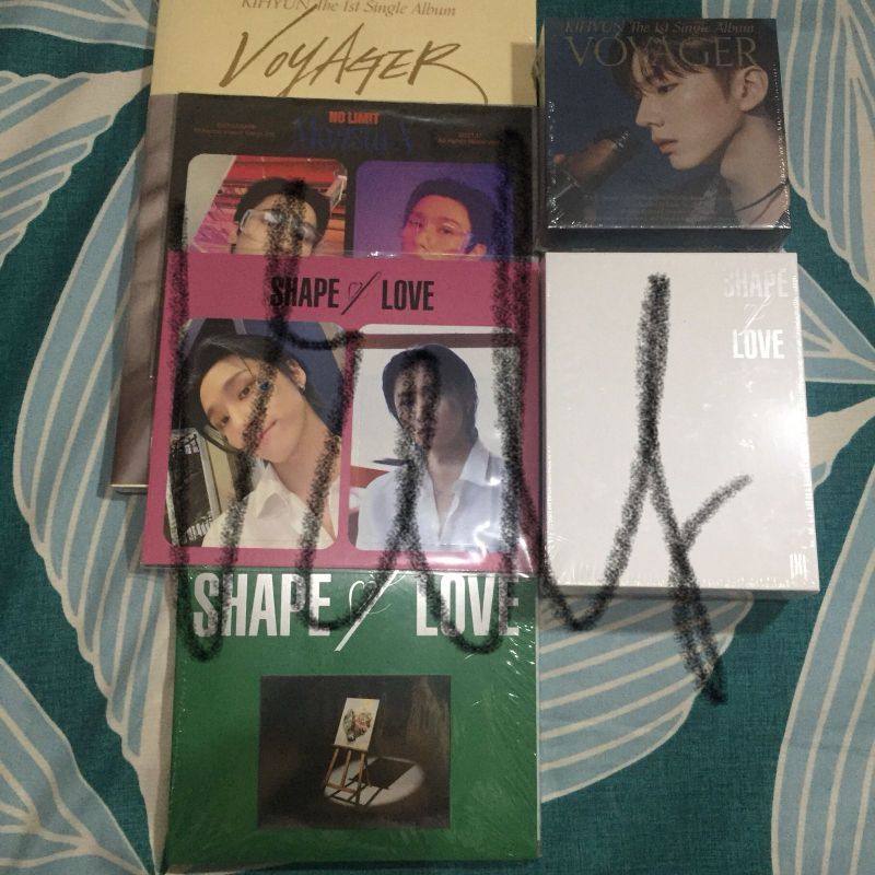 album kihyun 1st journey voyager kihno monsta x shape of love air kit special ver changkyun im benef