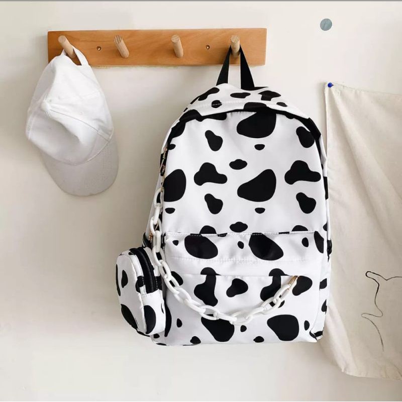 Tas ransel besar motif sapi rante