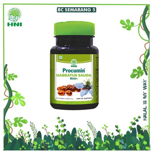 PROCUMIN HABBATUSSAUDA HNI, HERBAL COVID, OBAT COVID, MENINGKATKAN STAMINA DAN DAYA TAHAN TUBUH