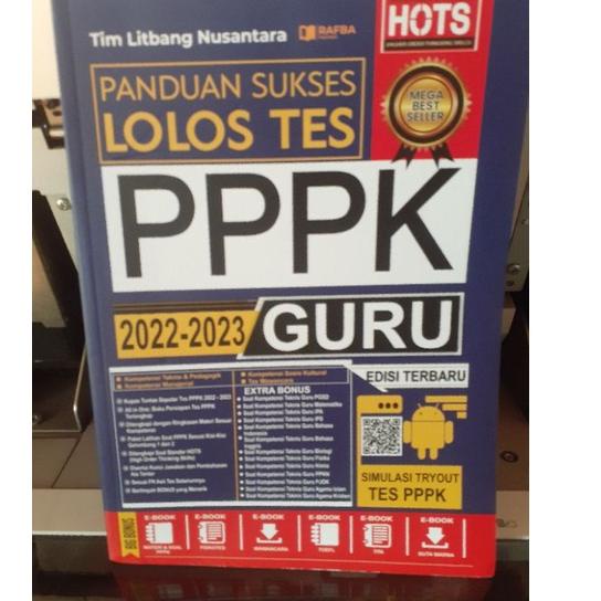 

LANGSUNG KIRIM.. PANDUAN SUKSES LOLOS TES PPPK 2022-2023 GURU