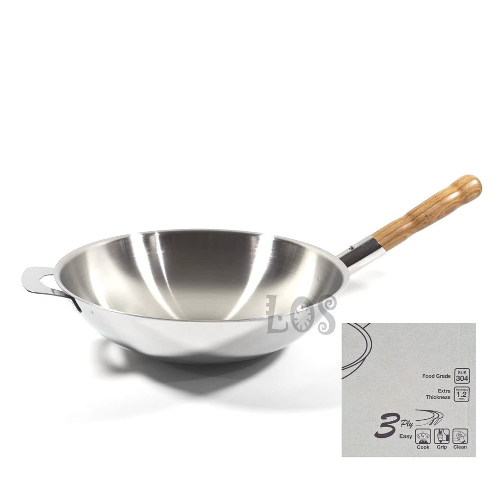 Panci Stainless Zebra Chinese Wok Vitalux 30cm 176390 (00230.00194)