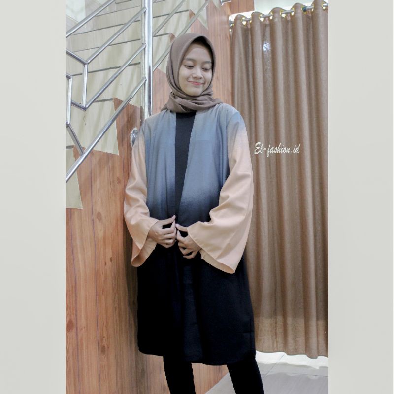 Outer Gradasi Panjang/Outer motif