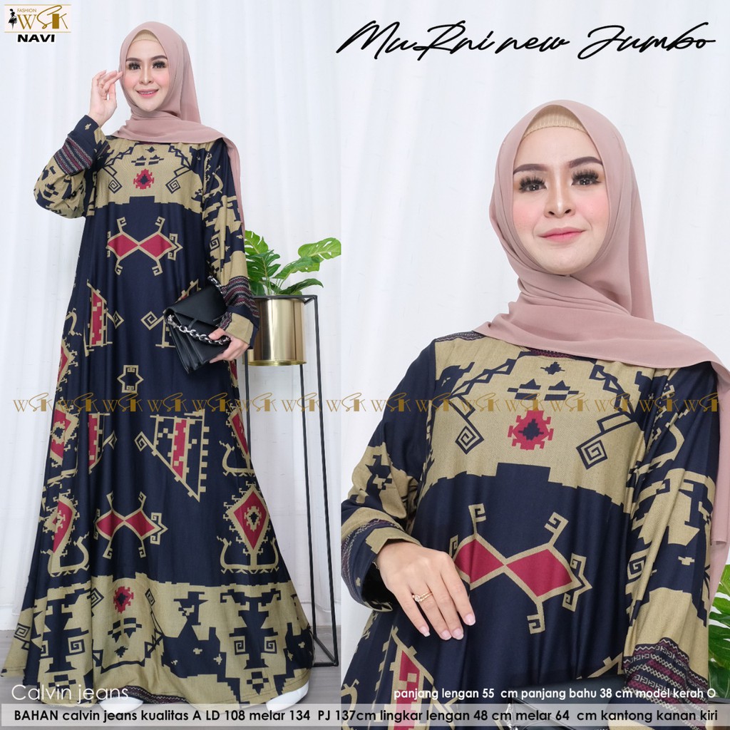 BAJU GAMIS WANITA JUMBO KIVI SET LD 122 PB 138 DRESS MUSLIMAH SYAR'I LEBRAN PESTA UNDANGAN TERBARU