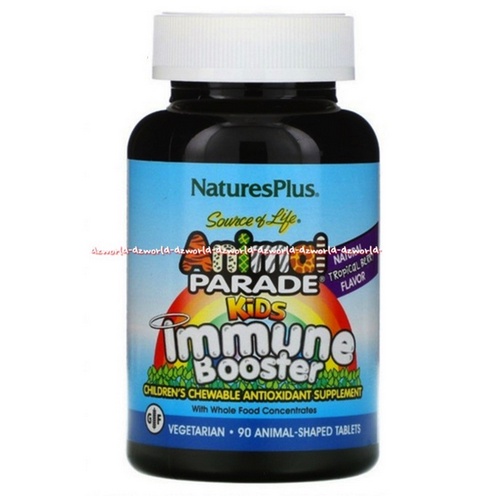 Nature's Plus Animal Parade im booster Multivitamin 90tablet Untuk Pertumbuhan Anak Nature Plus