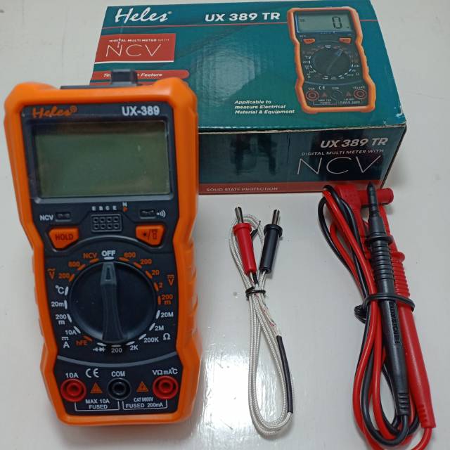 MULTITESTER-MULTIMETER-AVOMETER DIGITAL HELES  MURAH