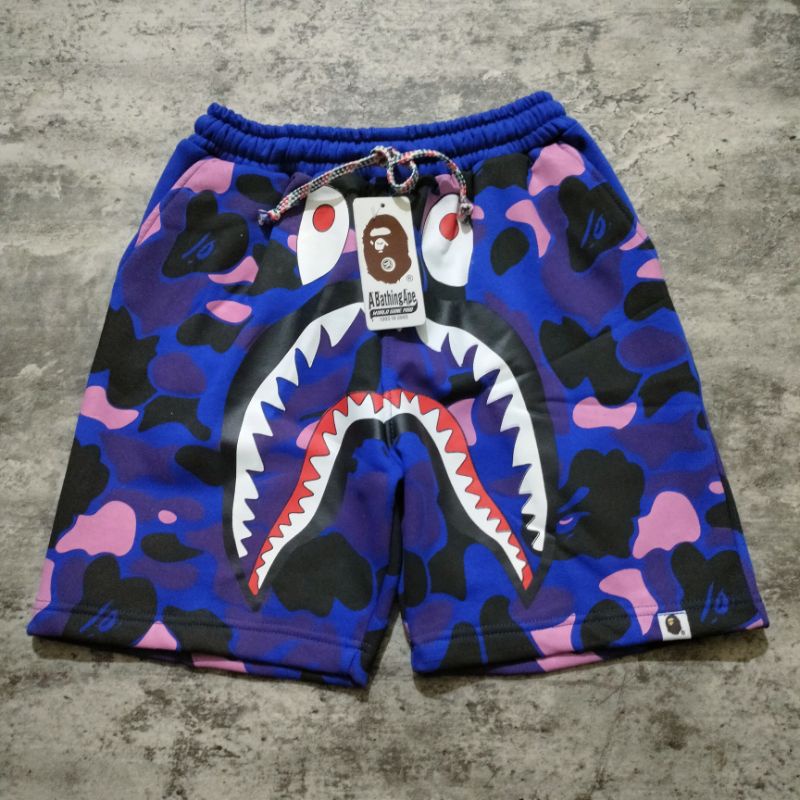 CELANA PENDEK SHORT PANTS BAPE CAMO COMBI PREMIUM FULLTAG&amp;LEBEL