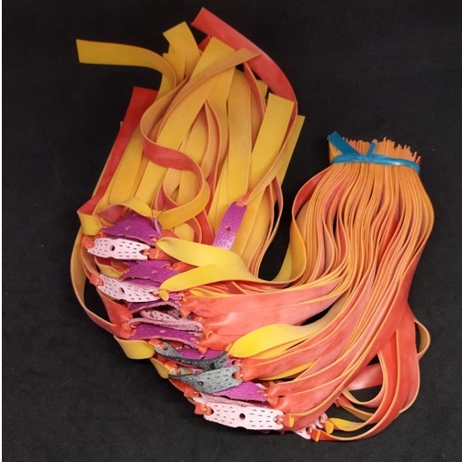 Karet Flatband Ketapel Slingshot 1.5mm Rubber slingshot tarikan ketapel