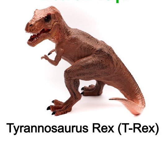 Dinosaurus Jurassic Park Squating Tyrannosaurus Rex (T-REX) Figure