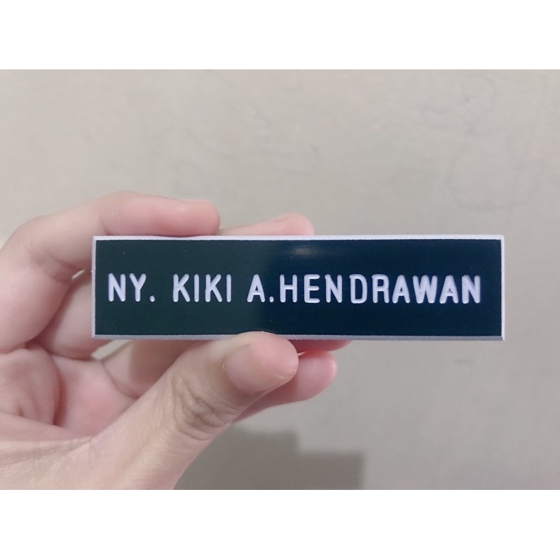 

Terlaris ✨ - Nametag/Papan Nama Dinas, Bhayangkari, Persit dll3.1.23