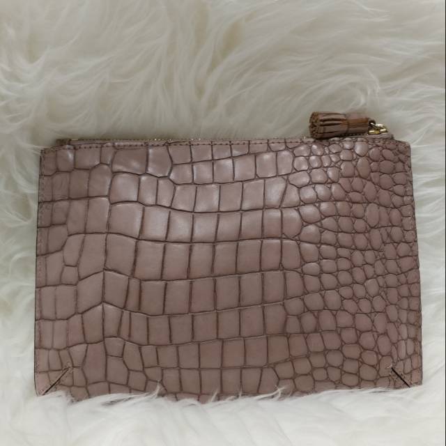 Clutch wanita kulit asli