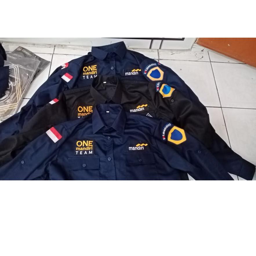 ##KEMEJA SERAGAM BANK MANDIRI  BANK BNI  BANK BRI BEBAS CUSTOMLangsung kirim.