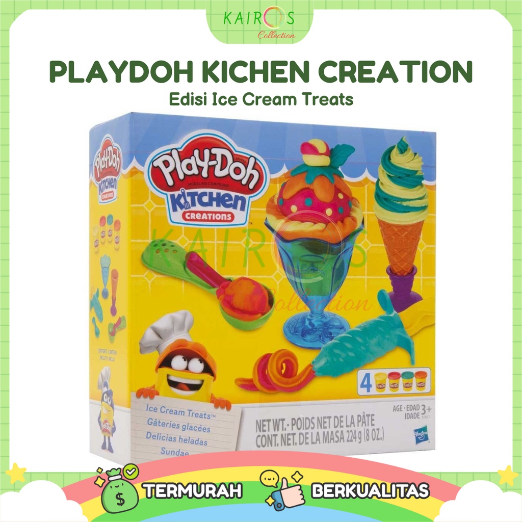 Sale Playdoh Ice Cream Treats Original