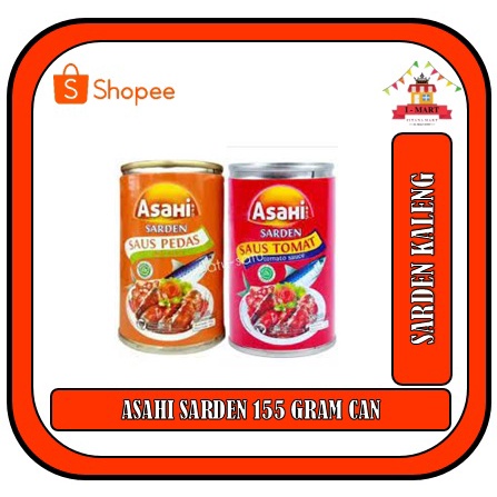 

ASAHI SARDINES SAUS 155 GRAM KEMASAN KALENG CAN PEDAS TOMAT SARDEN
