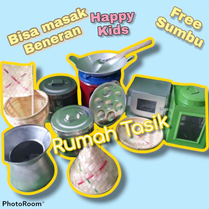 Kitchen Set Mainan Masak Masakan Anak Paket Super