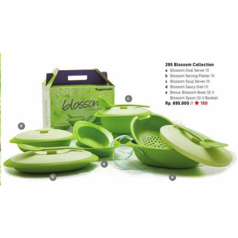 Tupperware Blossom Collection