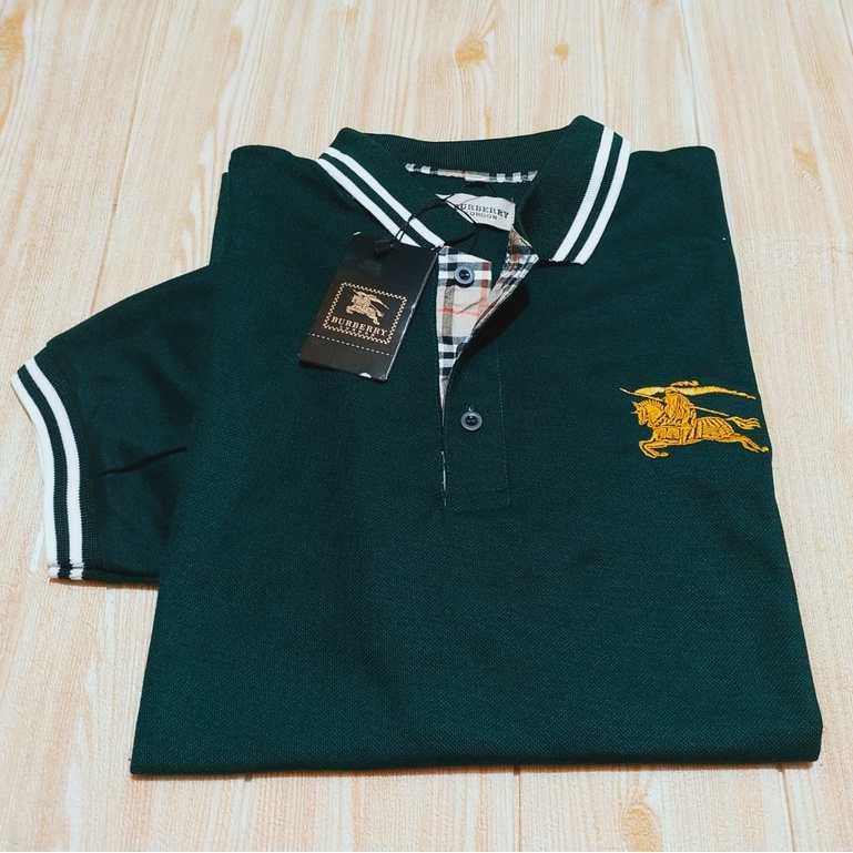 BLUE JEANS STORE/Kaos Kerah Pria - Kaos Polo Kerah List - Kaos Lengan Pendek - Kaos Kerah Seragam - 