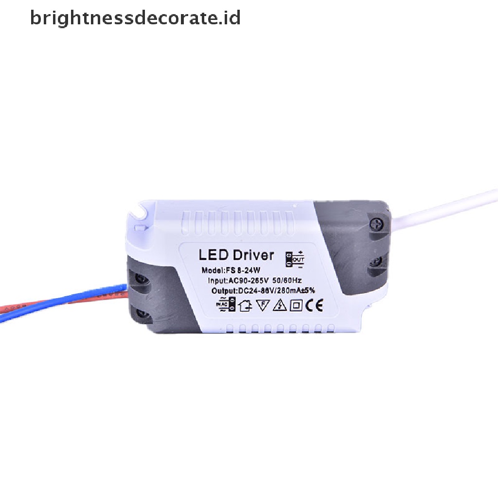 Driver Transformer Led Daya 8 / 12 / 15 / 18 / 21w Tahan Air Power