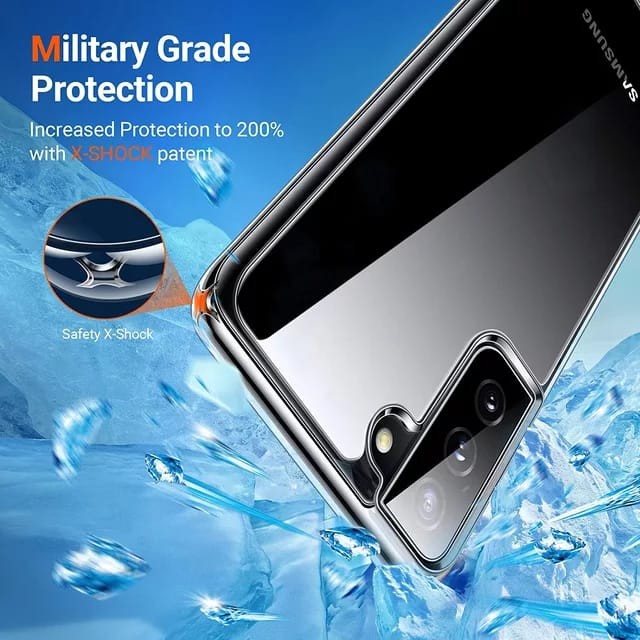 SAMSUNG GALAXY S22 / S22 PLUS / S22 ULTRA / S21 FE / S21 / S21 PLUS / S21 ULTRA SOFT CASE ULTRA CLEAR