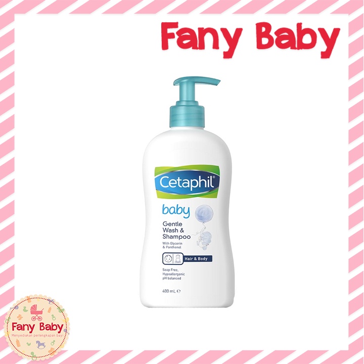 CETAPHIL BABY GENTLE WASH &amp; SHAMPOO 400ML