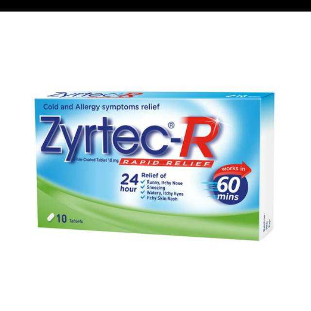 ZYRTEC Cold and allergy