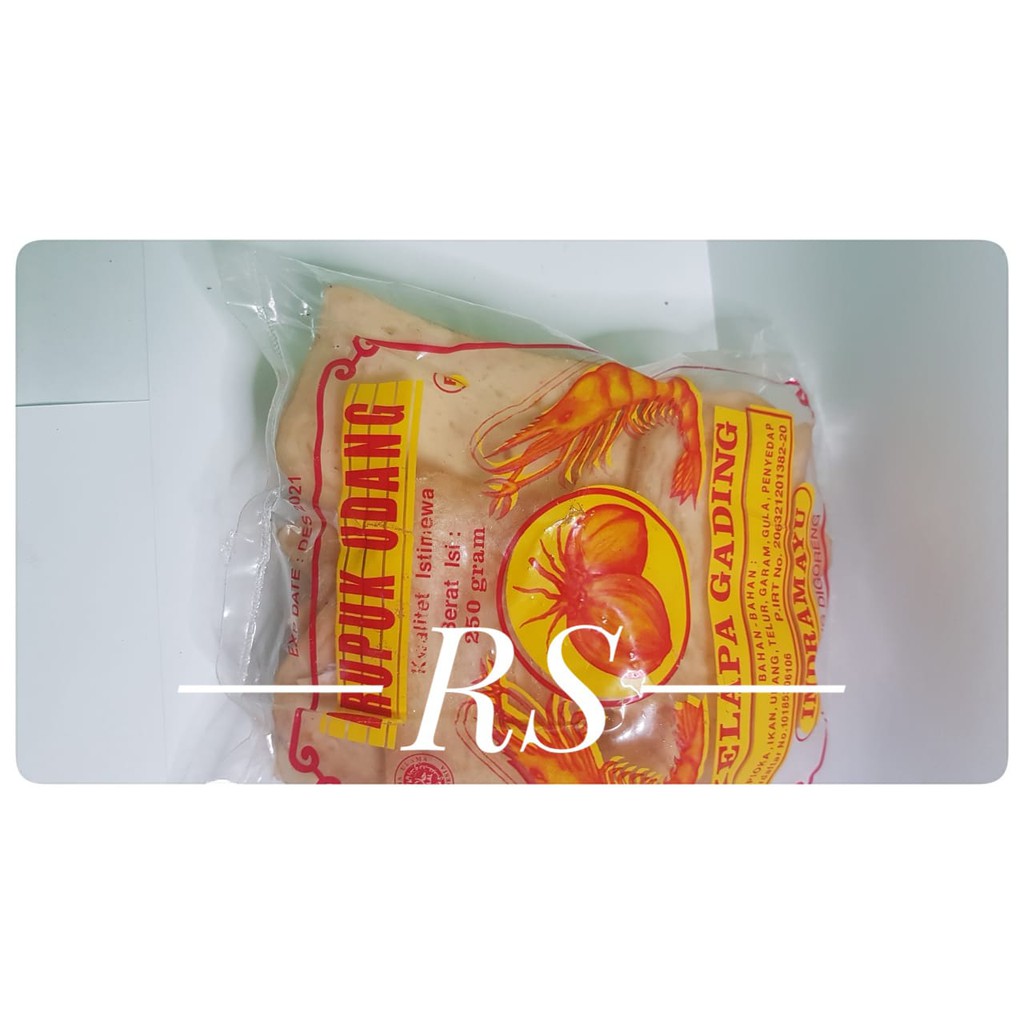 

KERUPUK- MENTAH/ UDANG/ 250 GRAM