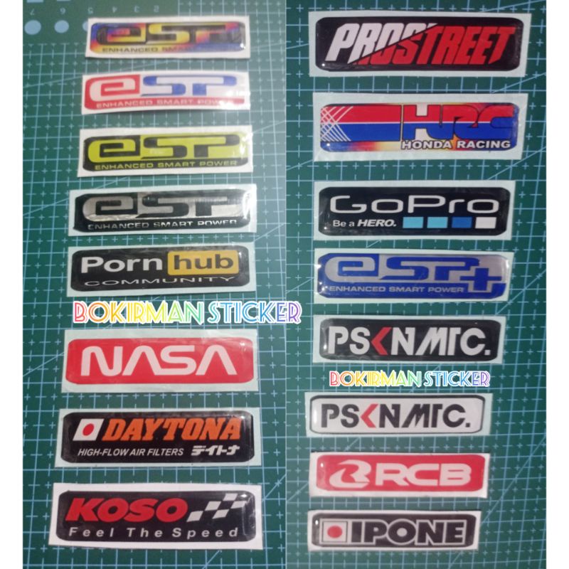 STICKER EMBLEM FILTER TIMBUL