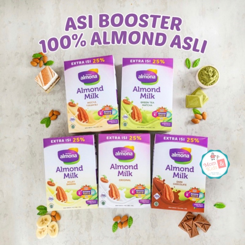 Almona Almond Milk Powder ASI Booster With Daun Katuk | Pelancar ASI