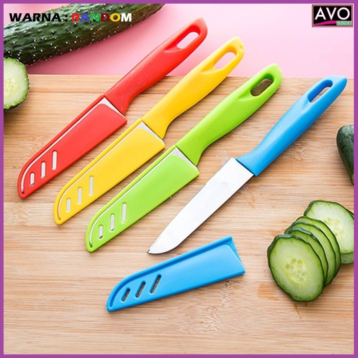 pisau buah pisau sayur tajam pemotong fruits knife murah