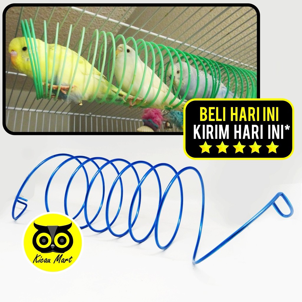 MAINAN PERCH TUNEL AKSESORIS KANDANG SANGKAR BURUNG LOVEBIRD SUGAR GLIDER HAMSTER MARMUT TUPAI PERCH