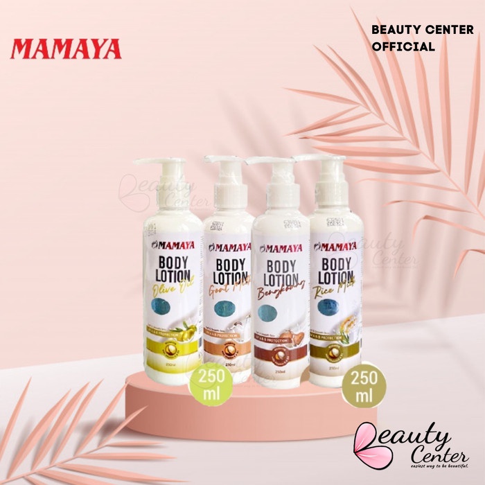 LOTION PEMUTIH BADAN MAMAYA BODY LOTION Rice Milk 250ml PEMUTIH BADAN PERMANEN PERAWATAN TUBUH