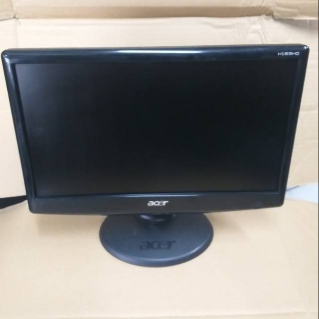 Monitor LCD 16 inch Acer H163HQ Kasir pc atau monitir cctv