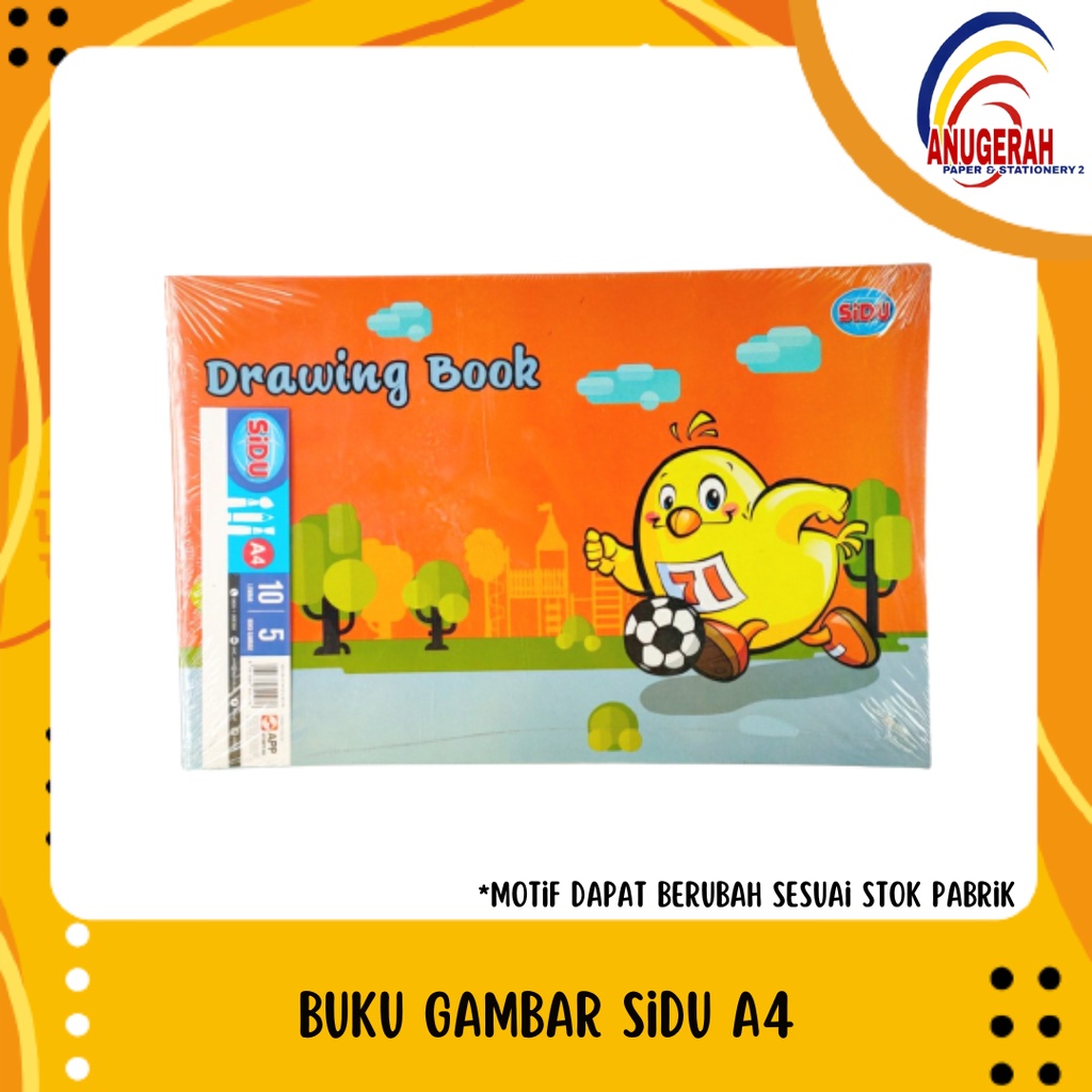 

BUKU GAMBAR SIDU A4 (PCS)