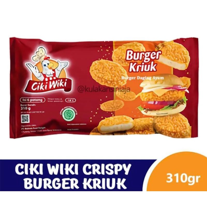 

Ciki Wiki Burger Crispy