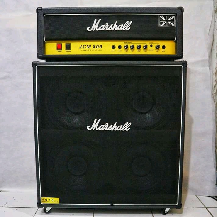 [ketemu*offline dtoko* spesial pricee] Ampli gitar bass HC Marshall 4x12 marshal