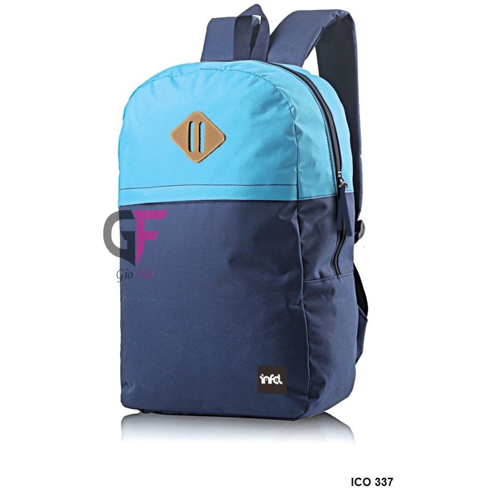 GIOFLO Tas Backpack Pria Keren Blue / ICO 337