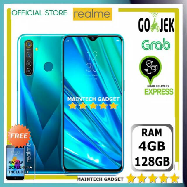 Realme 5 Pro 128 GB Pro Snapdragon 712 48 MP Quadcam Resmi Pro