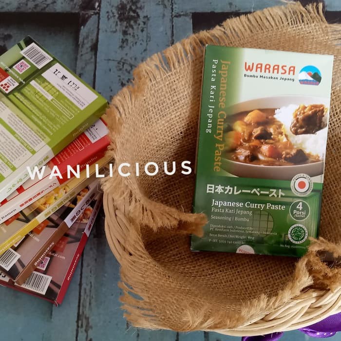 

Jual Warasa Pasta Kari Jepang 50gr (Japanese Curry Paste) Terlaris