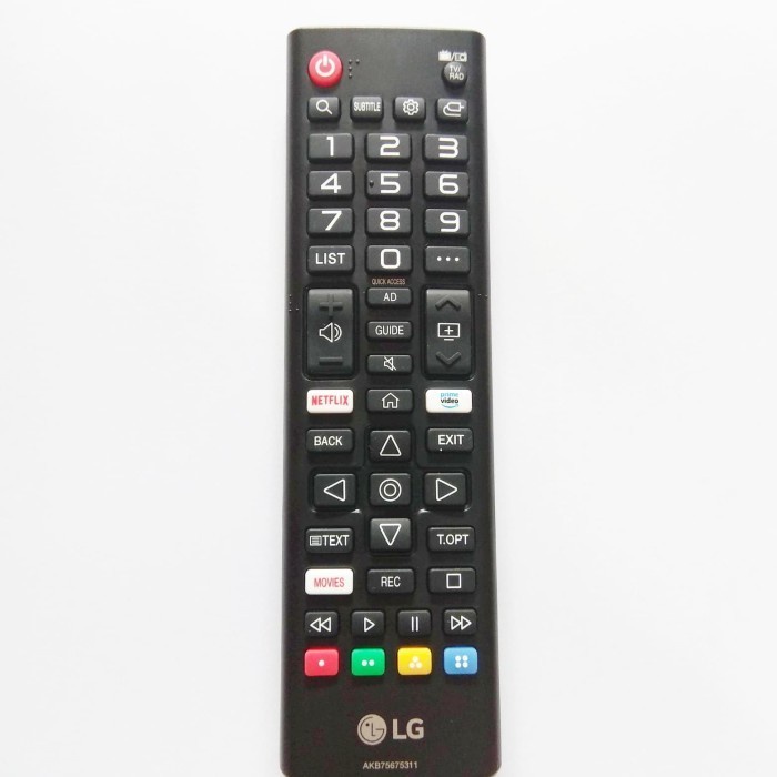 Remote TV LG LCD LED Smart TV UHD 4K AKB75675311 Original Pabrik