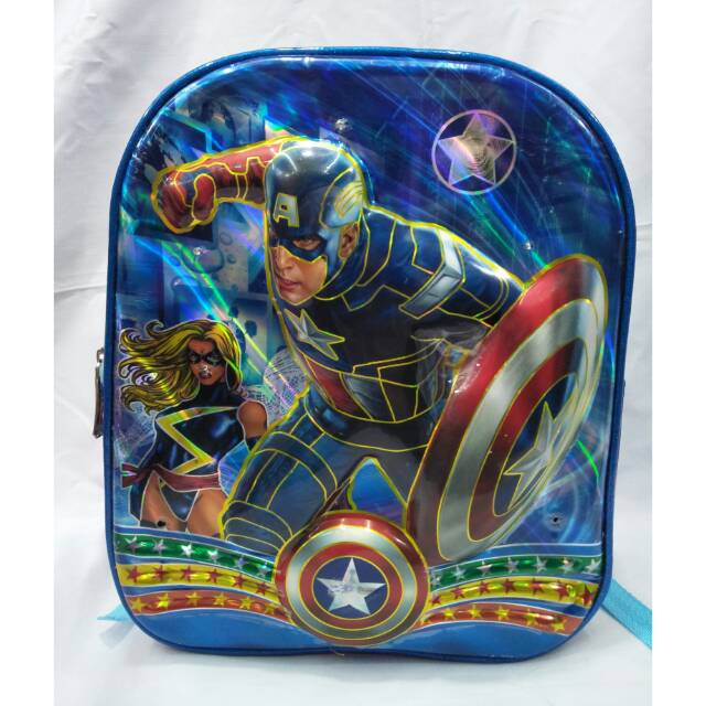 tas lampu musik captain amerika