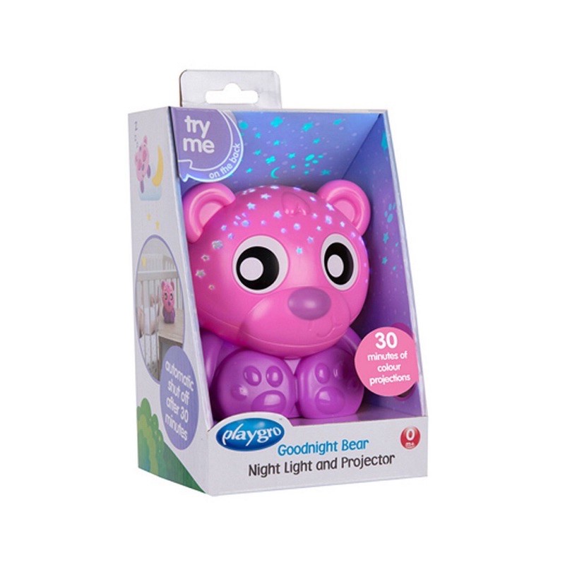 PLAYGRO GOODNIGHT BEAR LIGHT PROJECTOR