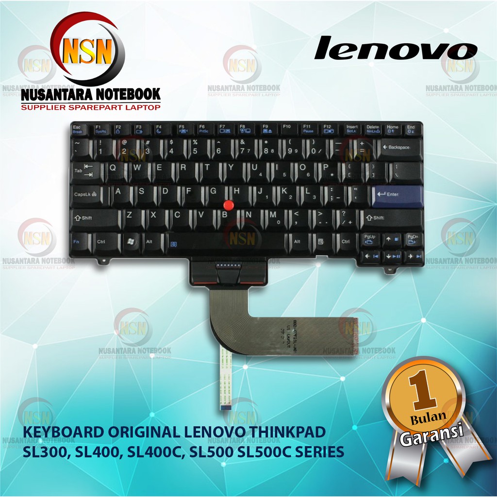 Keyboard Original For Laptop Lenovo ThinkPad SL300 SL400 SL500 Series