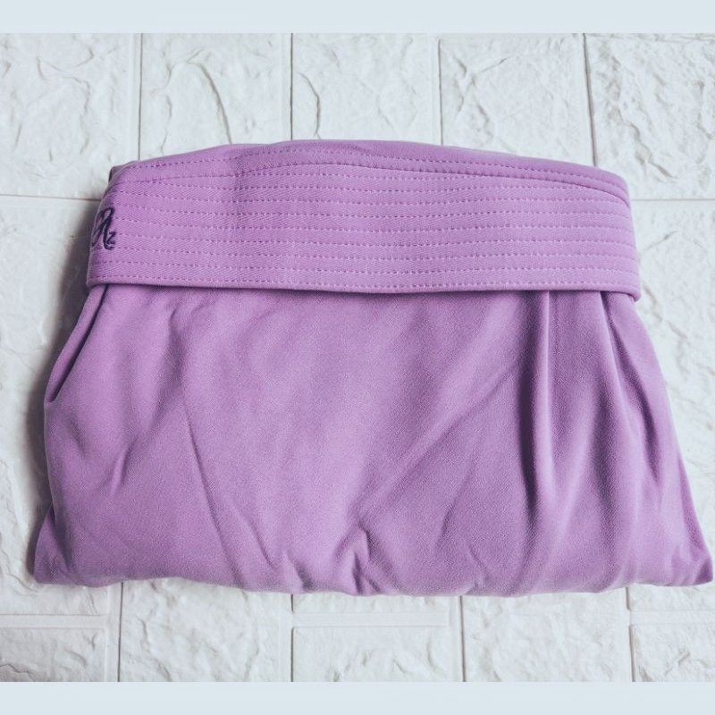 JILBAB SIMPLE JERSEY ANNISHA ORI AZZARA-Lavender