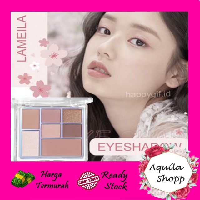 LAMEILA Eyeshadow Colors Highlighter Sakura City Pallete