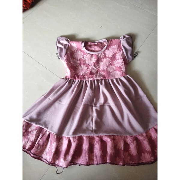 COD Dress anak usia 2-4th murah