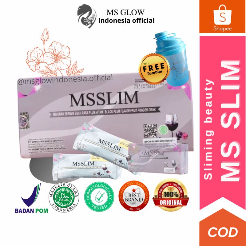 MS SLIM / MS BLACK by ms glow / SLIMING BEAUTY / pelangsing